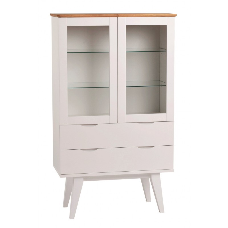 RO Filip Display Cabinet White